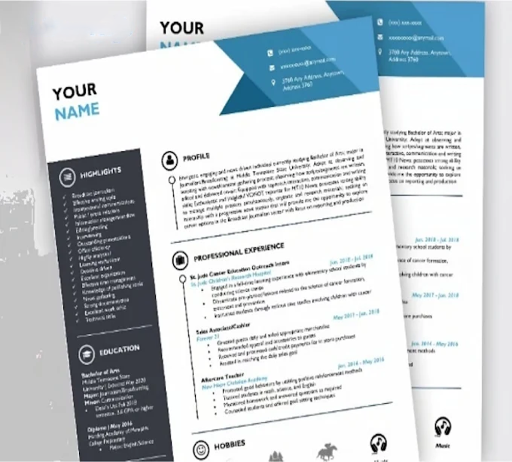 icon related to CV & Resume Writing